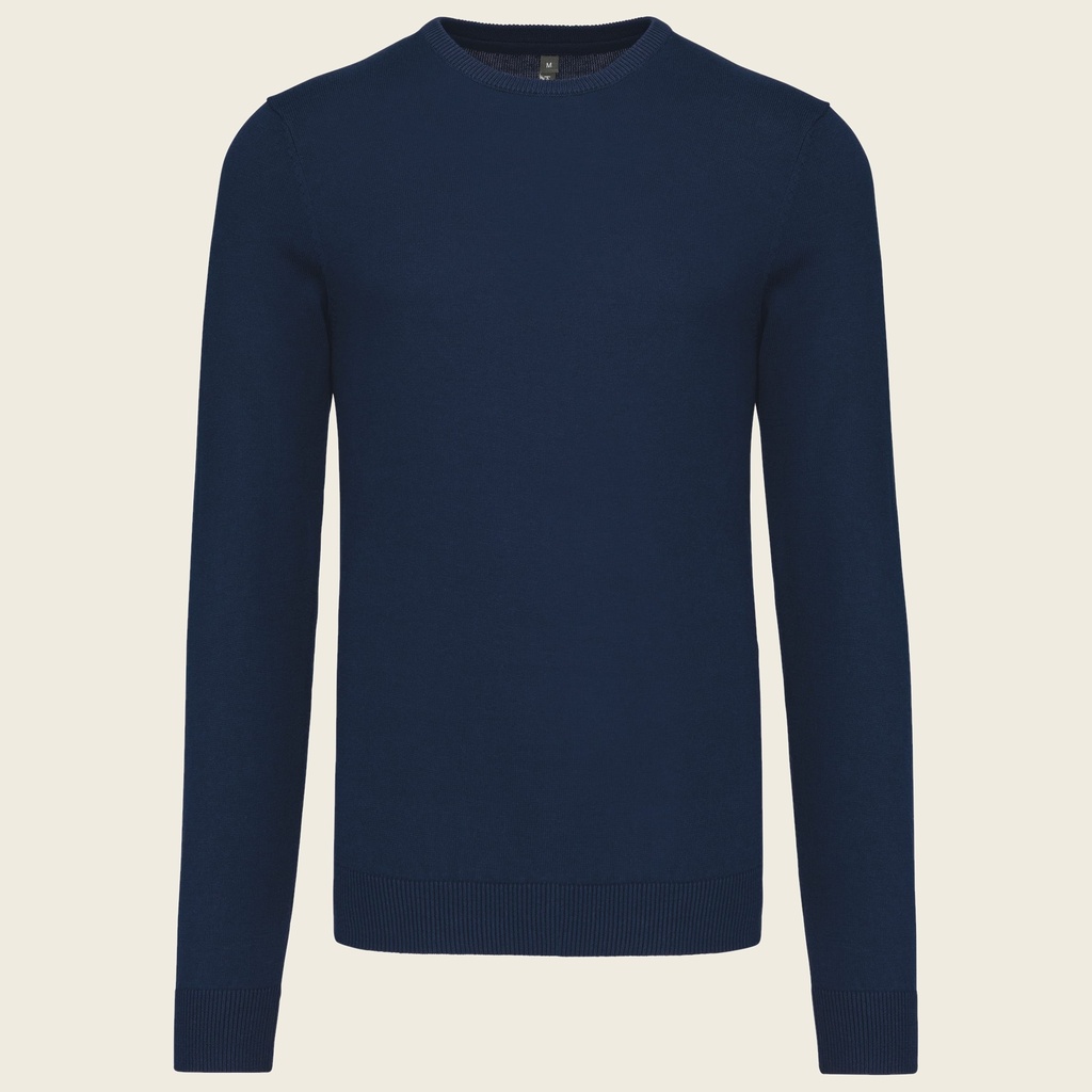 TT - K967 - Pull col rond (bleu marine, S )